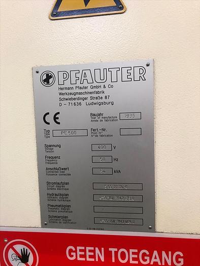 Used Pfauter PE 500