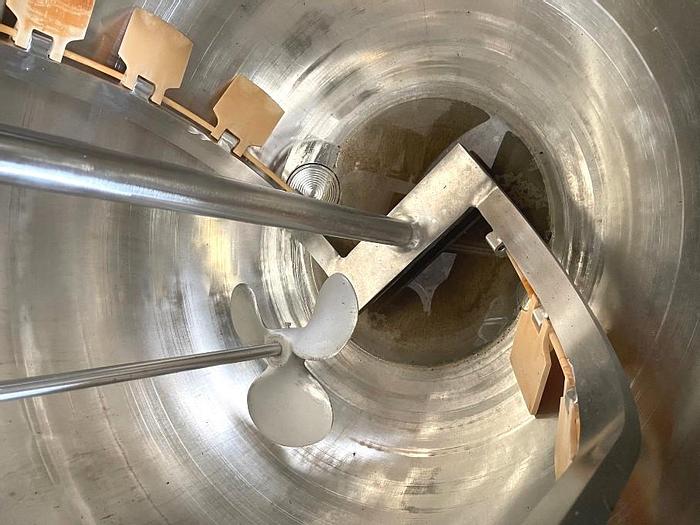 Used 60 GALLON LEE DOUBLE MOTION AGITATED KETTLE - S/S - JACKETED