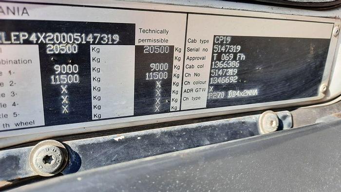 Gebruikt 2007 Scania P270 + Beam S8000