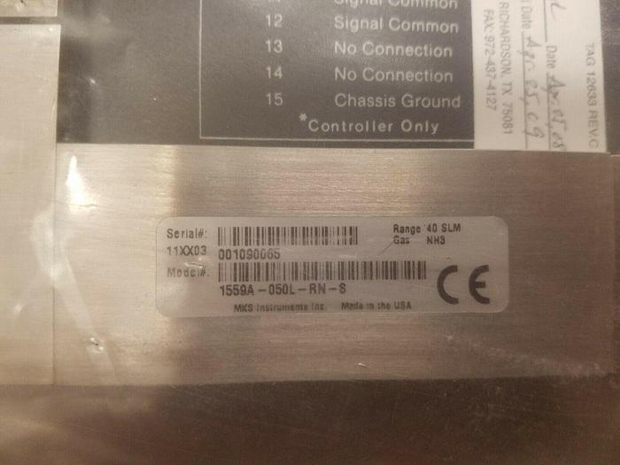 Used MKS Mass Flow Controller 1559A 050L RN S Seven Available Free Shipping!