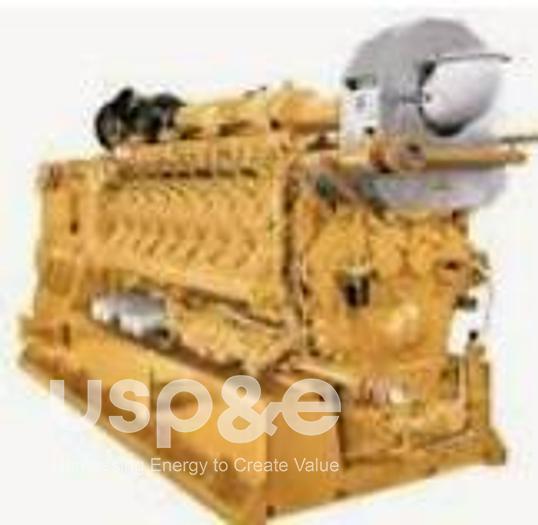 Used 1.2 MW 2015 Used Caterpillar CG170-2 Natural Gas Generator Sets