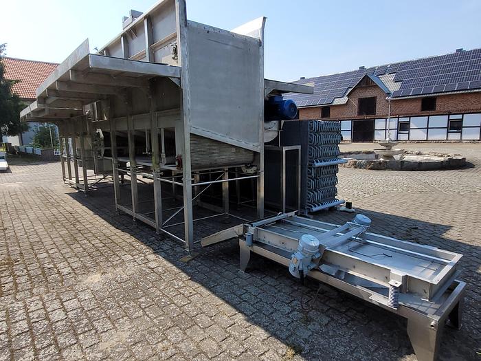 Used Fluidyzacyjny 2-taśmowy tunel zamrażalniczy - wykonanie nierdzewne