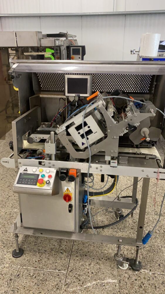 Used Ravenwood banding machine with printer