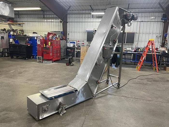 Used Stainless Steel Incline Conveyor