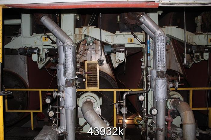 Used 290" Trim Complete Fourdrinier Paper Machine, with Metso Dilution Control Headbox #43932