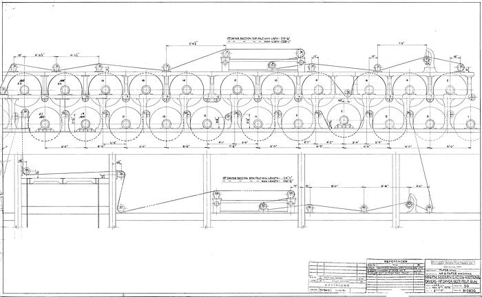 Used PAPER MACHINE COMPONENTS #24369