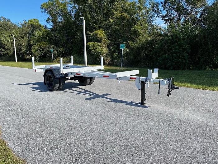 Used Reid PT15 SA EB Extendable Pole Trailer - 14101