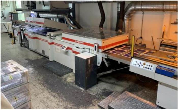 Usato 2012 Ecosystem Linea serigrafia ECOSCREEN