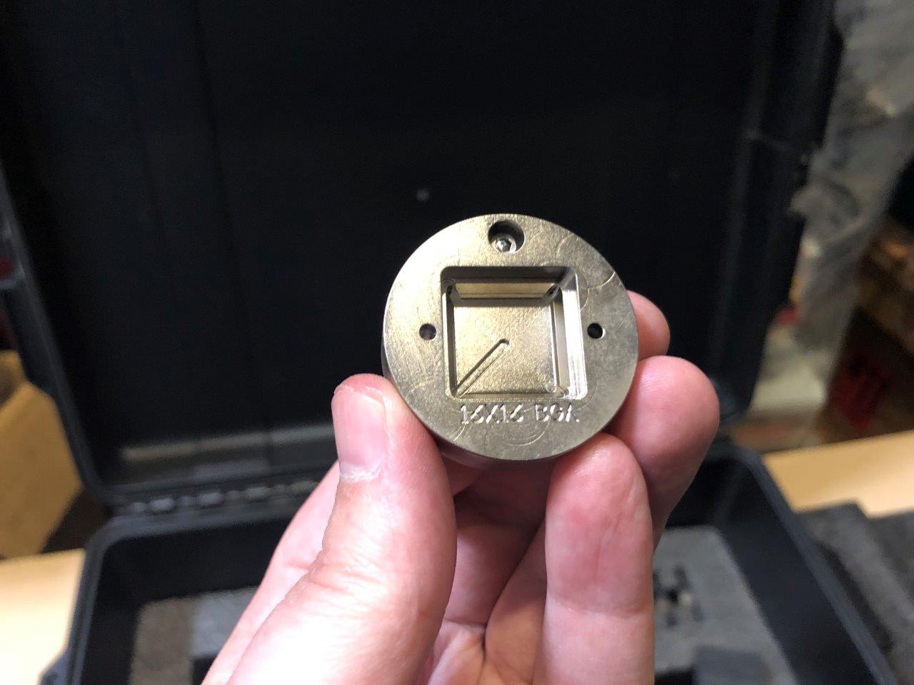 Used Delta Edge DE8000 S-FPB 361 CSBGA 16x16x1.40 Test Handler Kit