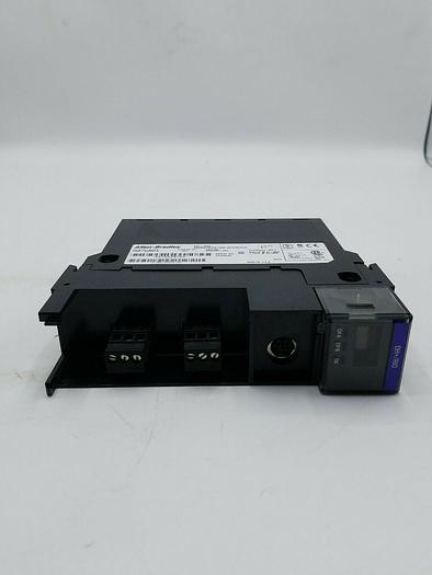 Used ALLEN BRADLEY CONTROLLOGIX COMMUNICATION MODULE SER D 1756-DHRIO