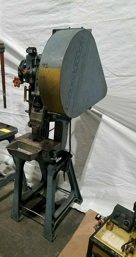 Used 5 Ton Perkins Stamping Punch Press Stamp Forge Bend Metal Parts