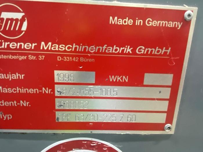 Used 1998 Gildemeister MF65 Twin CNC Lathe