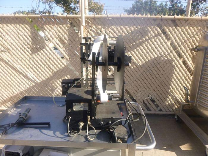 Used Labeler, Pressure Sensitive, Auto Labe, Mdl 550, Semi-Auto #S743826