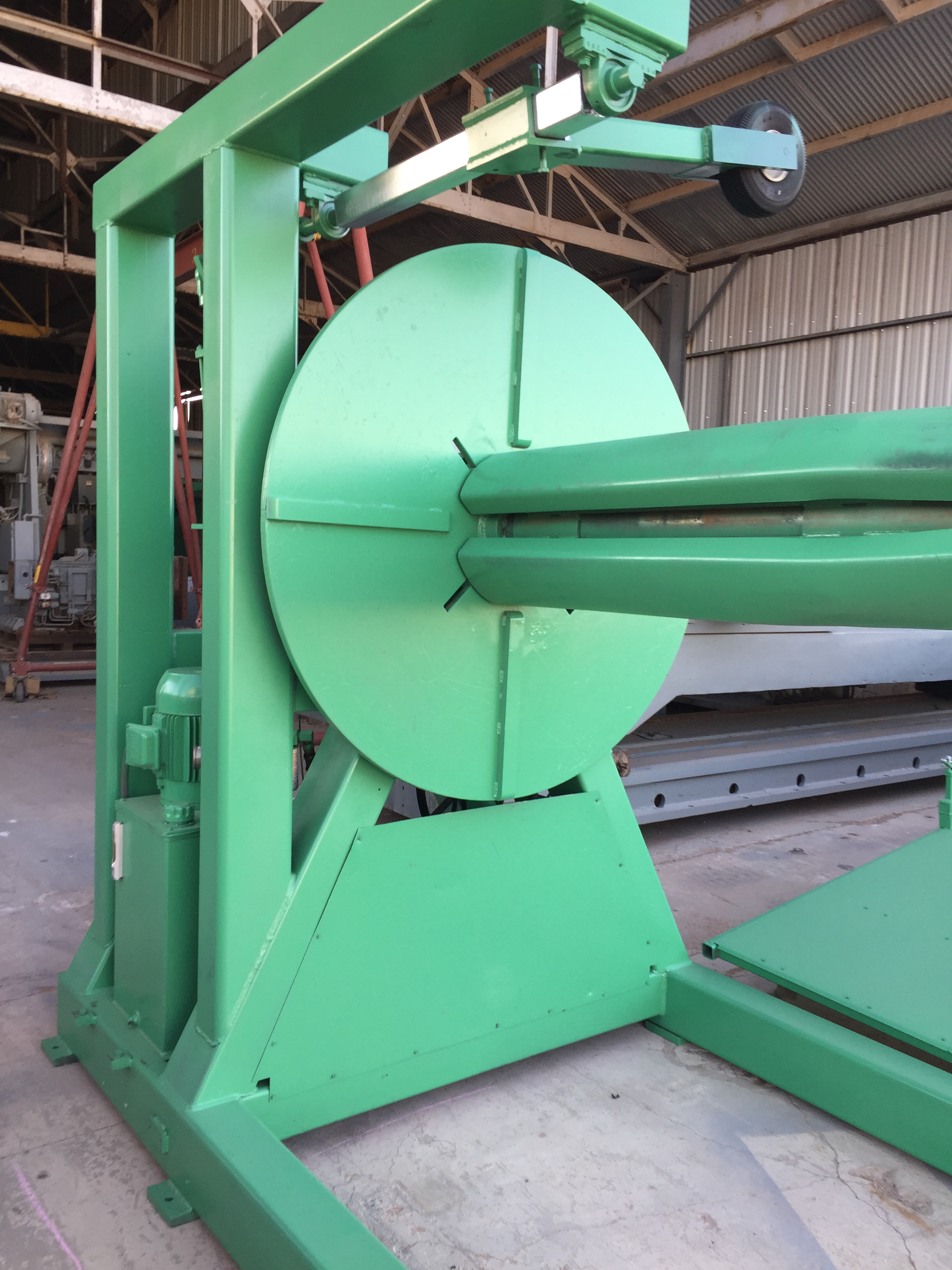 Used 60” x 16 Ga. Engel Blank-it Cut-To-Length Line