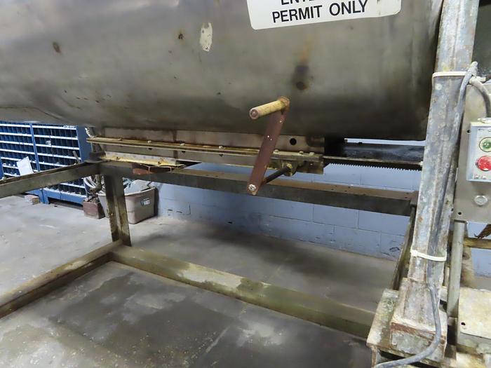 Used 100 CU. FT. STRONG SCOTT RIBBON BLENDER - S/S - 20 HP
