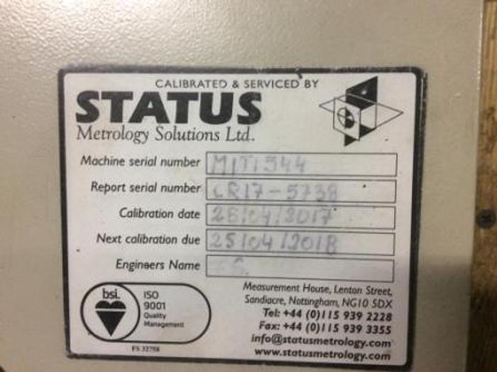 Used Mitutoyo Euro M544 3D Manual CMM