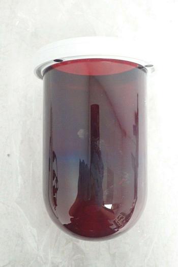 Used Agilent 12-5120 Amber Glass TruCenter 1000mL Dissolution Vessel W/ Collar