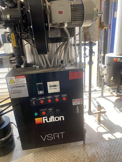 Used 2018 Fulton Boiler VSRT30 30 HP 150 PSI Steam Boiler