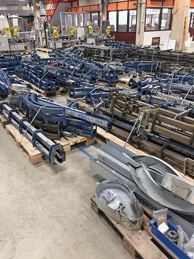 Used 2011 CALDAN A/S Denmark Power and Free overhead conveyor Caldan P&F400