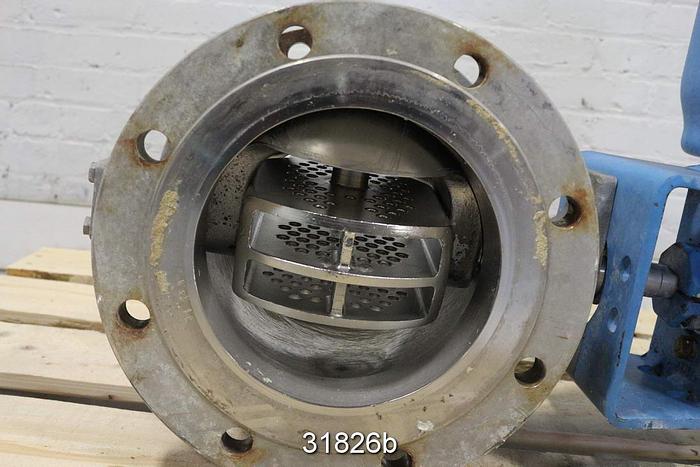 Used Neles Jamesbury R21CB08CCJK 8" R-Series Segment Control Valve #31826