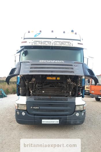 Used 2007 SCANIA R420 6X2 lift steer axle 50 ton tractor unit