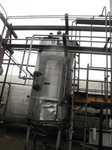 Used Dryer, Spray, 30', S/st, Fluid Bed, Evaporator, Plant #C741565