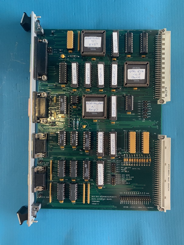 Used Micromeasurements Rats Interface Board Issue C Y5304803