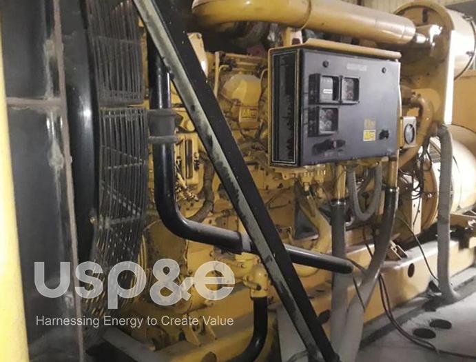 Used 1.2 MW 2008 Used Caterpillar 3512B Diesel Generator Sets