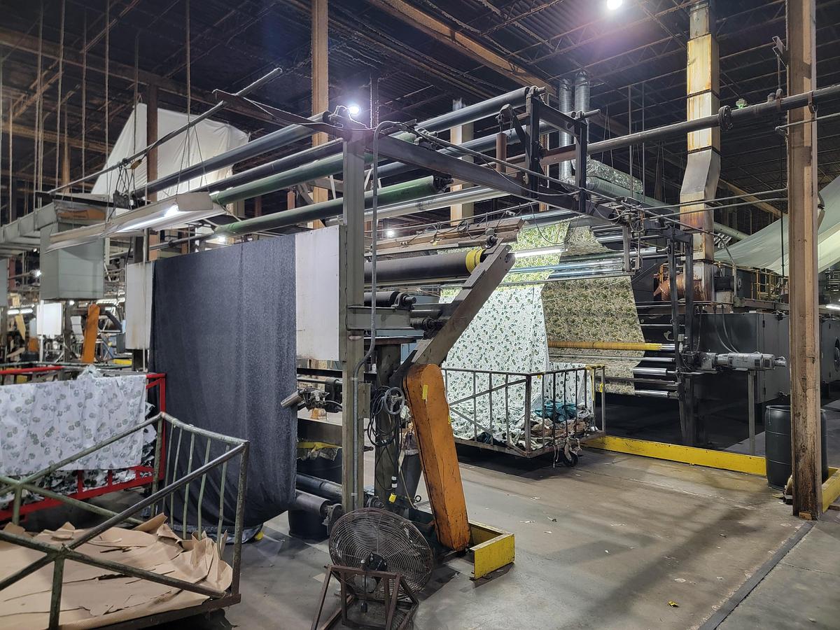 Used Stork RD Pegasus Print Machine 136” face