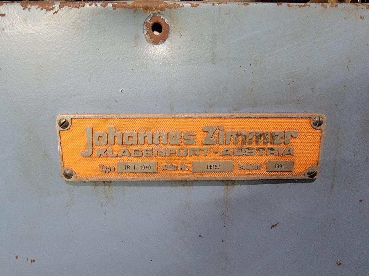 Used Zimmer R/90/28 Print Machine 86” face