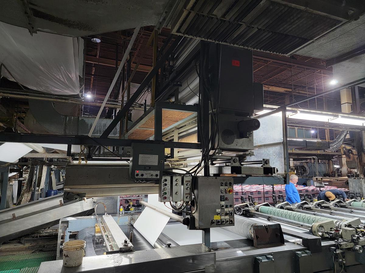 Used Zimmer RM II 77 Print Machine 89” face
