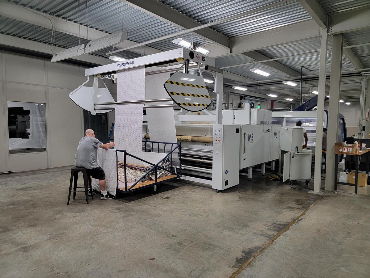 Used MS Printing Solutions 48 Digital Printer Model MS-JPK-EVO 3200mm print width