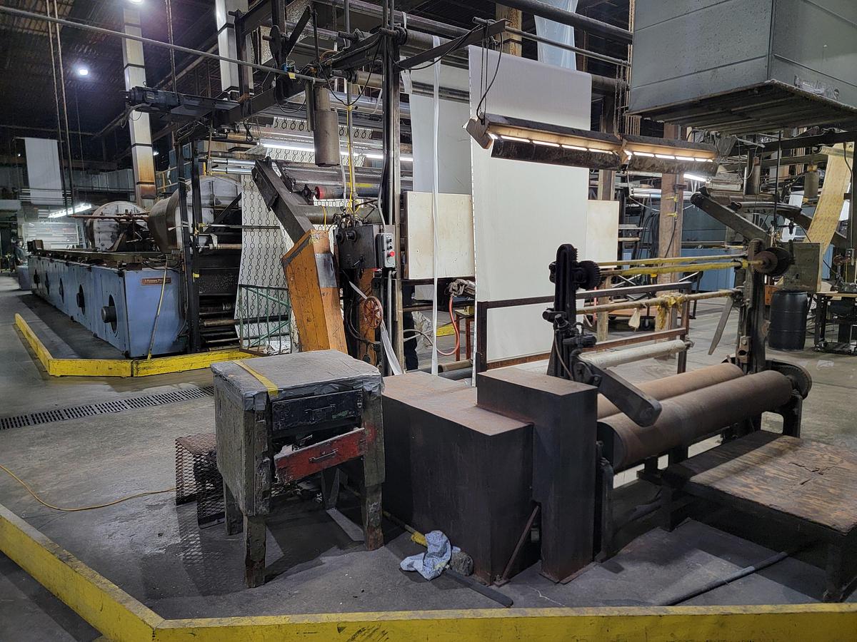 Used Zimmer RM II 77 Print Machine 89” face