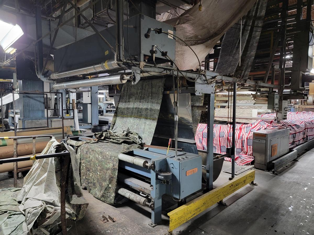 Used Zimmer RM II 78 Print Machine 89” face