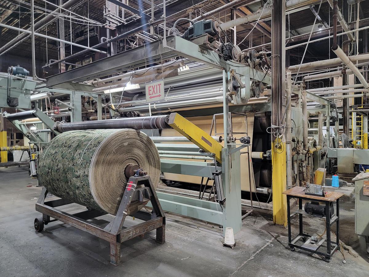 Used Morrison Sanforizer No. 2, Morrison, 130” face