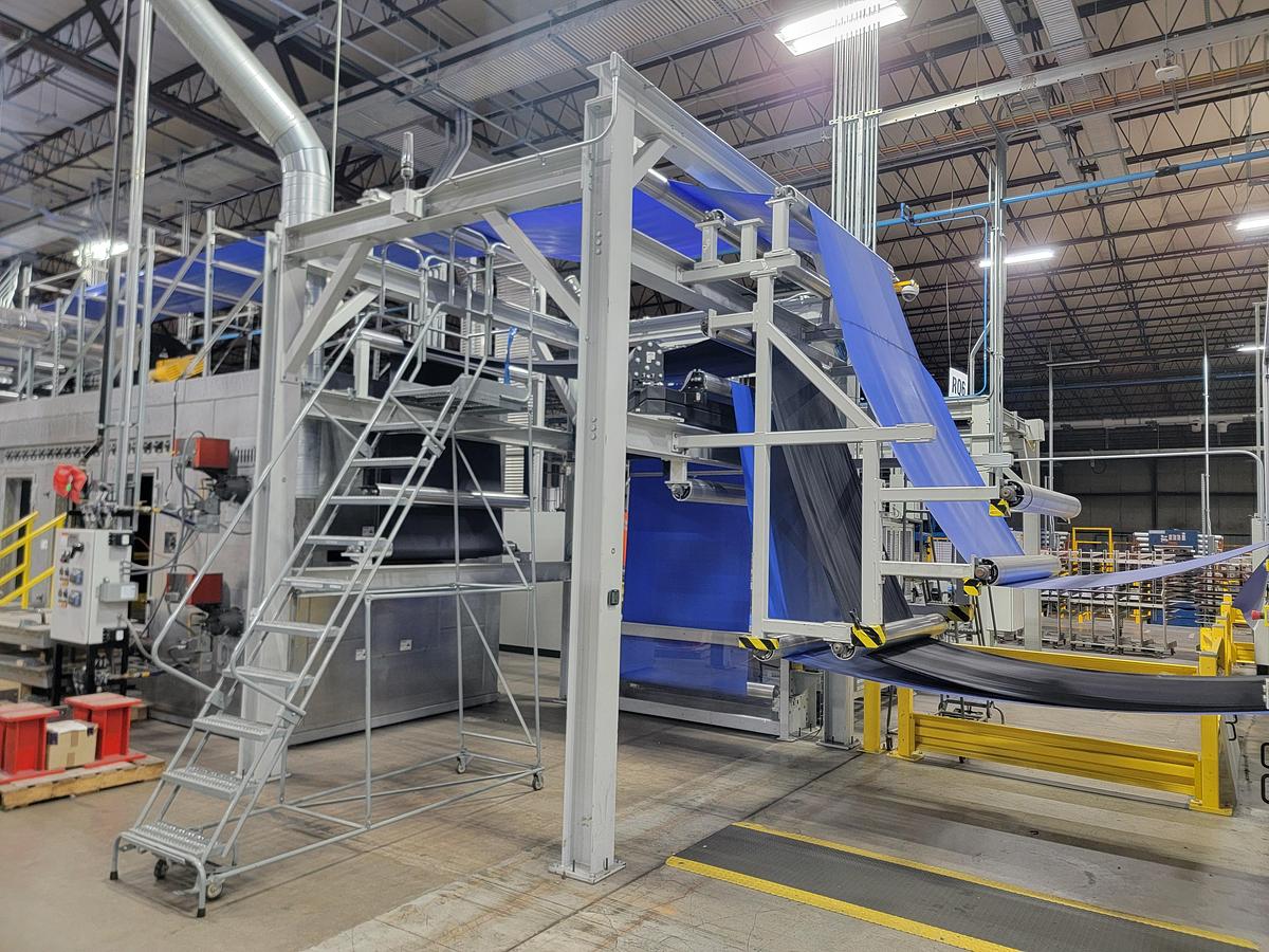 Used 2022 Mohan Over & Engr. Co. 68" Working Width Single Pass Curing Oven 22072