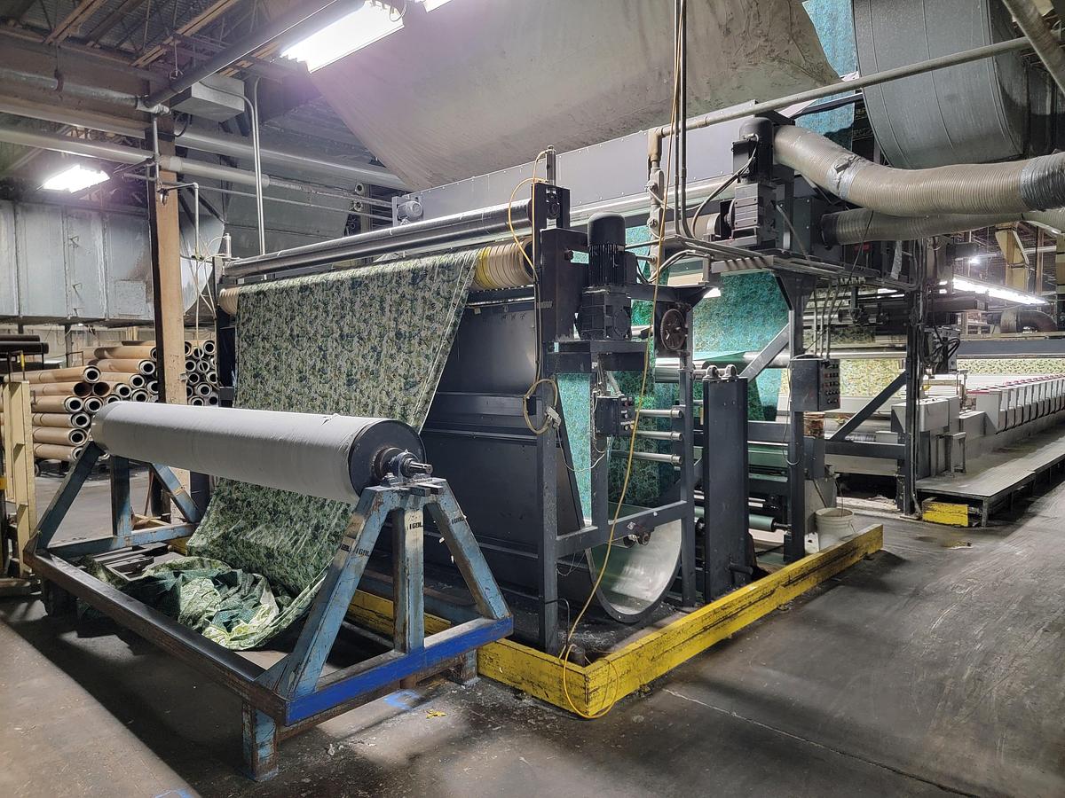 Used Stork RD Pegasus Print Machine 136” face