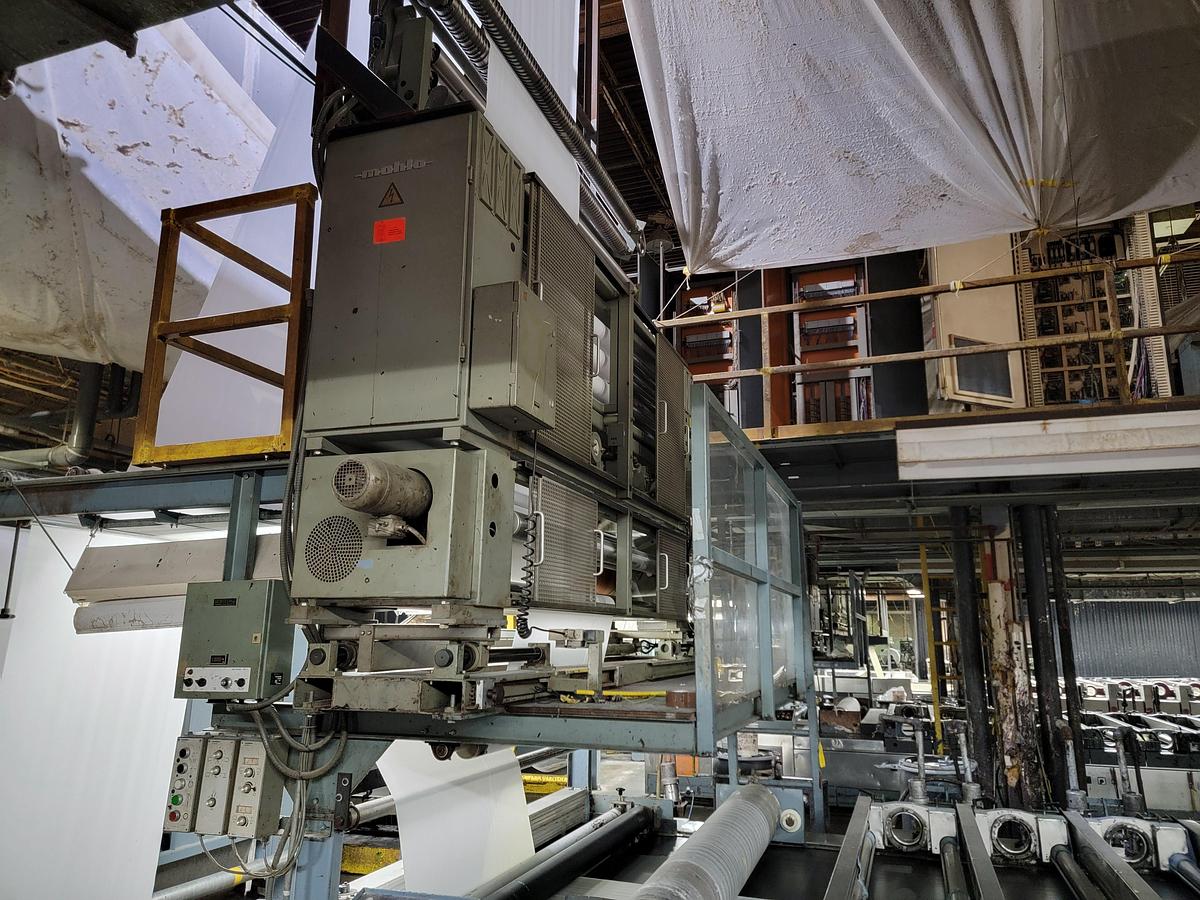 Used Zimmer R/90/27 Print Machine 86” face