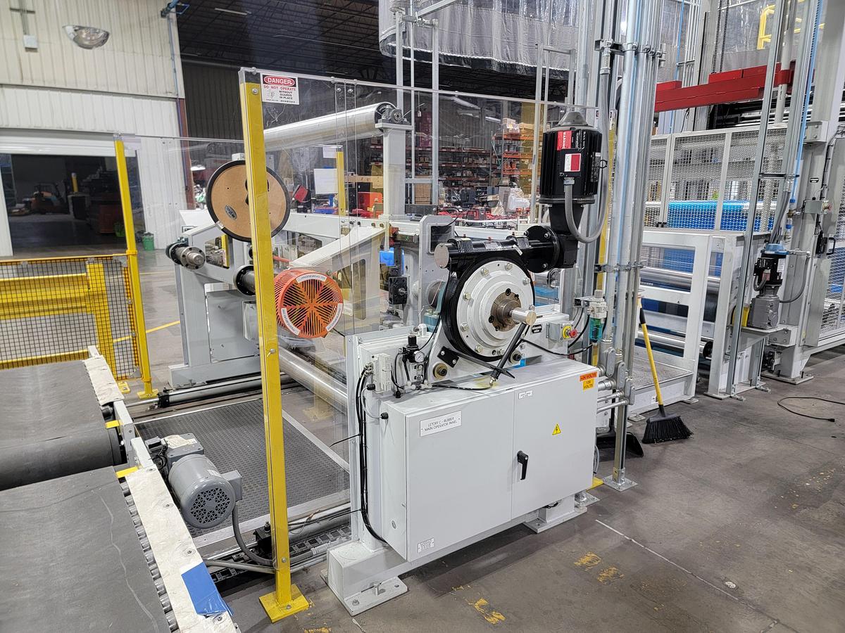 Used 2022 Menzel Two-Position Turret Let-Off and Accumulator Type 73TW01