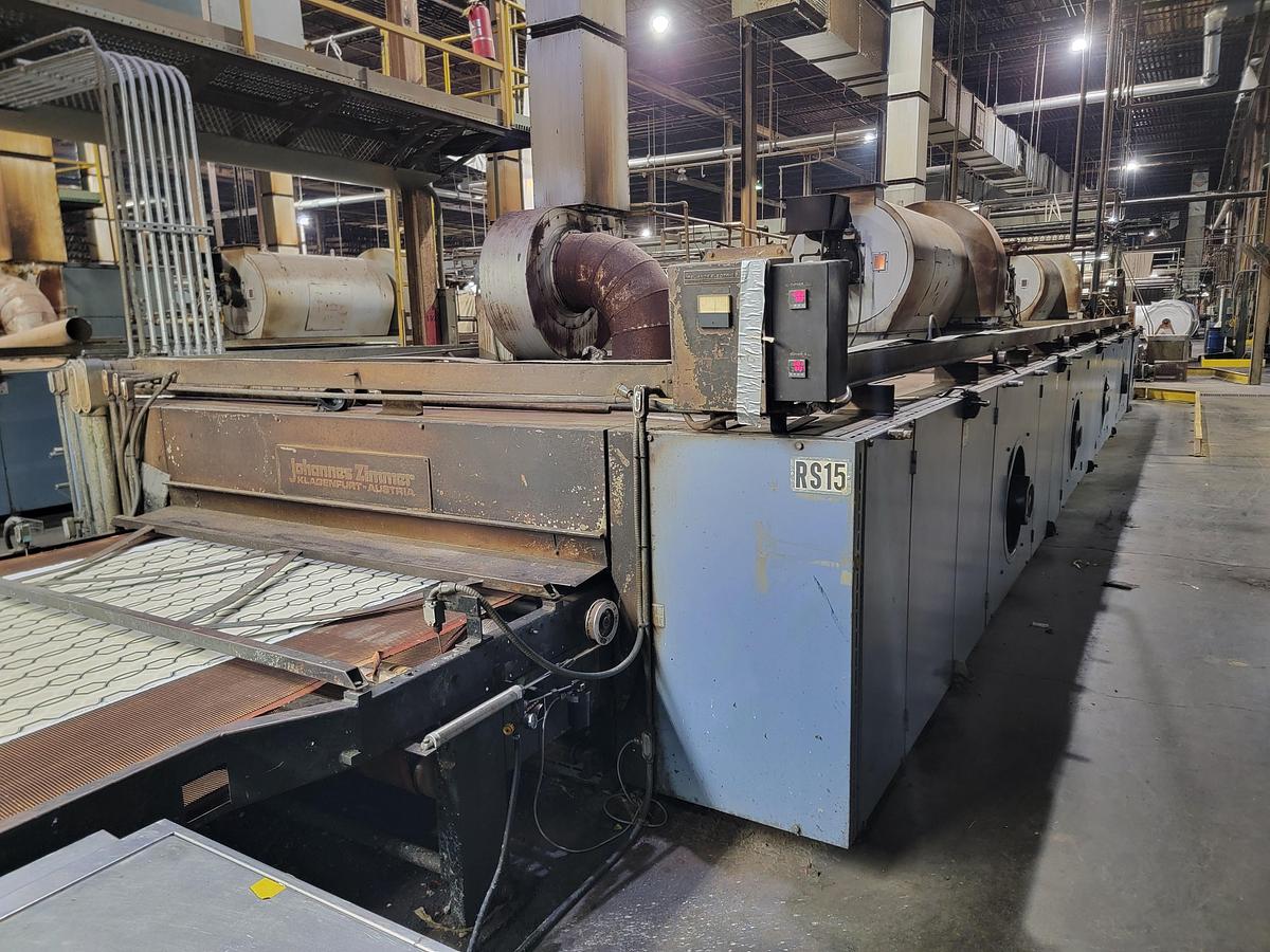 Used Zimmer RM II 77 Print Machine 89” face