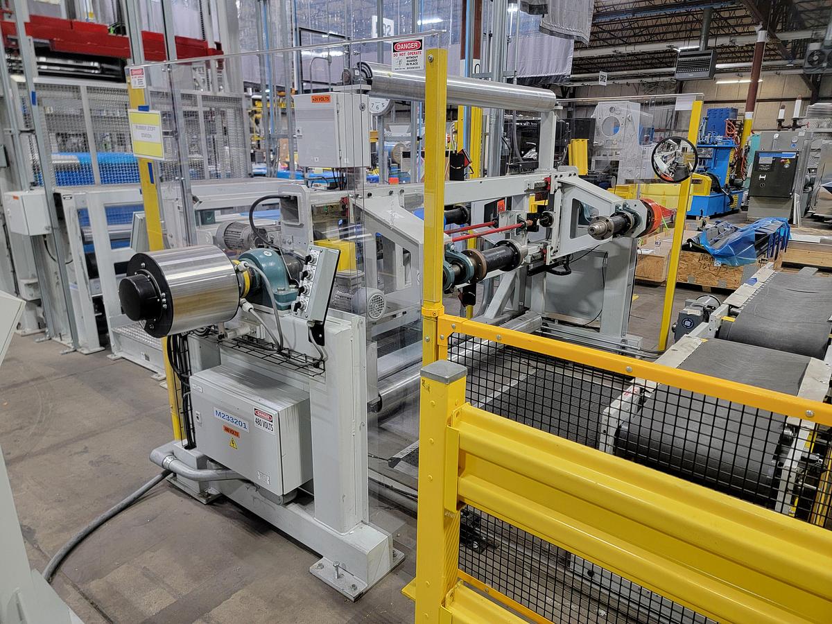Used 2022 Menzel Two-Position Turret Let-Off and Accumulator Type 73TW01