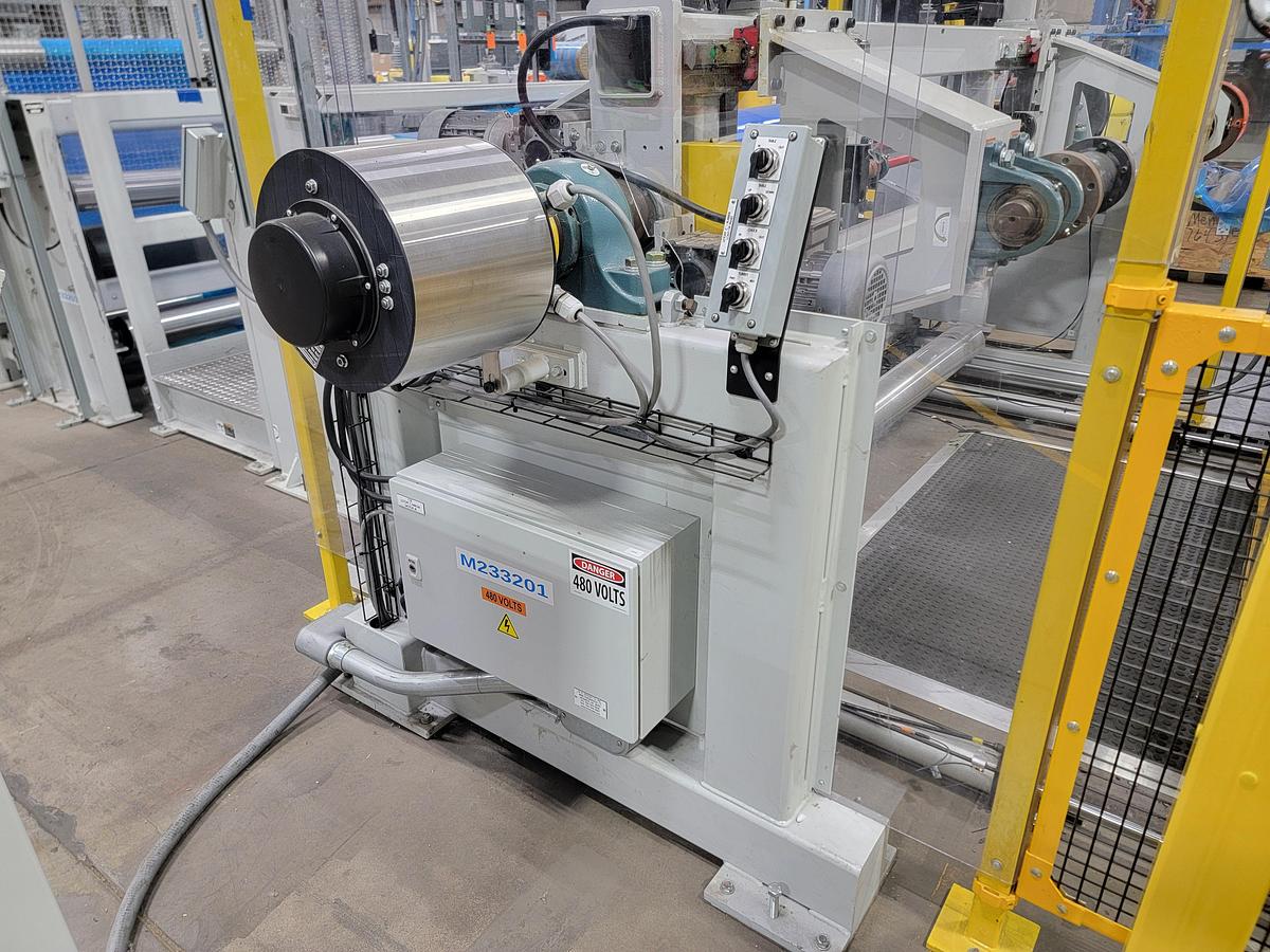 Used 2022 Menzel Two-Position Turret Let-Off and Accumulator Type 73TW01