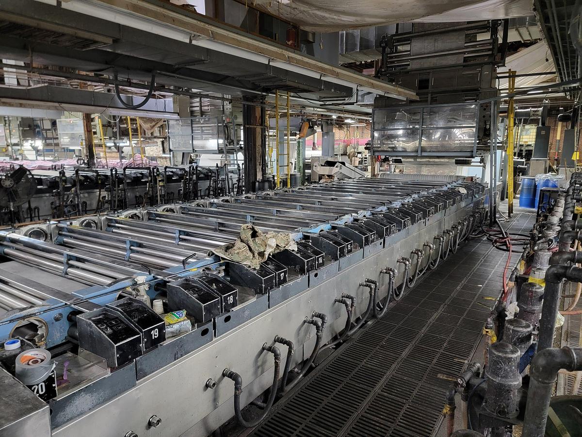 Used Zimmer R/90/28 Print Machine 86” face