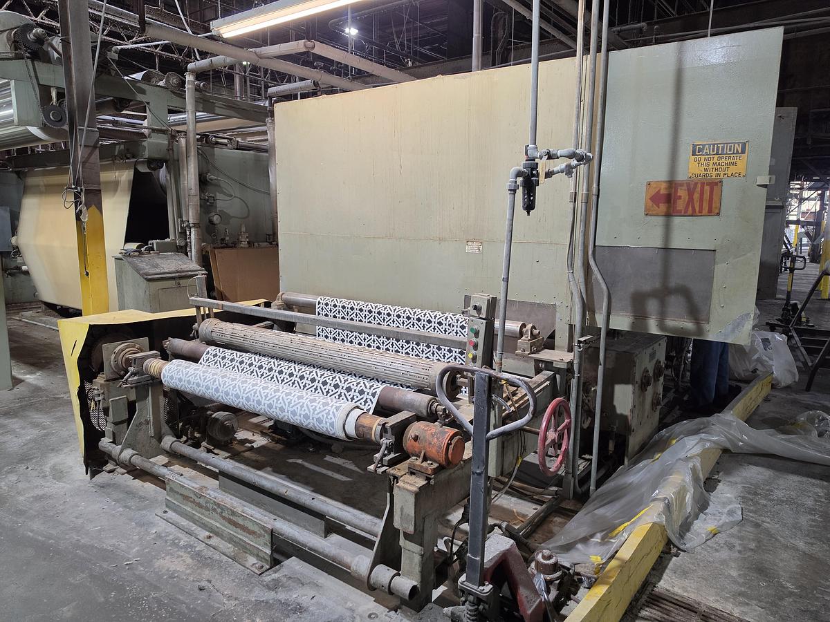 Used Morrison 80” Button Breaker, 21 Rolls