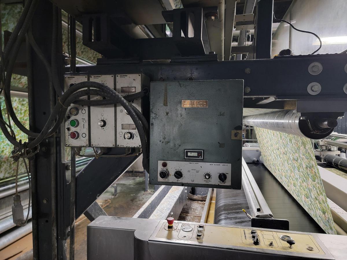 Used Stork RD Pegasus Print Machine 136” face