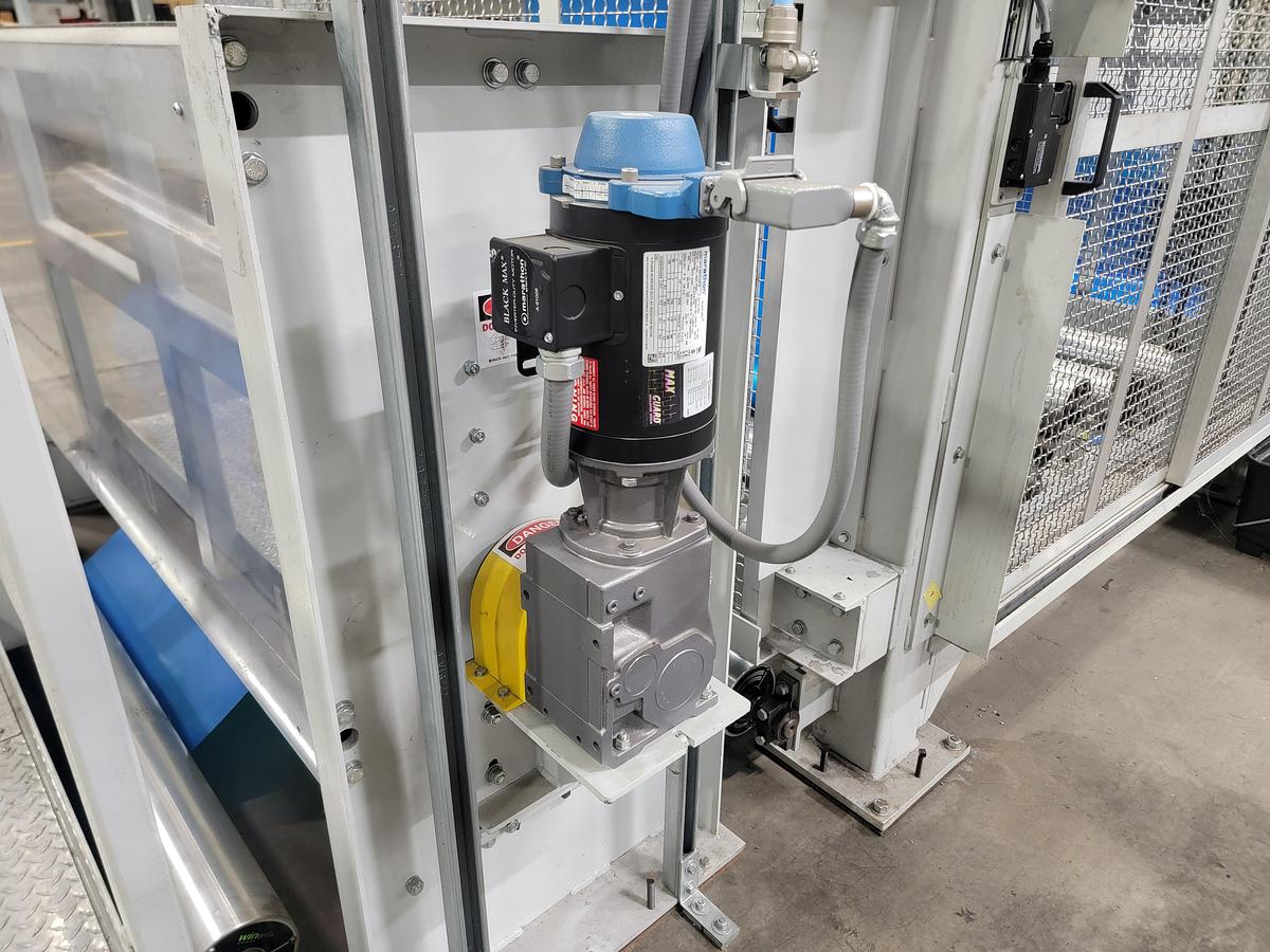 Used 2022 Menzel Two-Position Turret Let-Off and Accumulator Type 73TW01