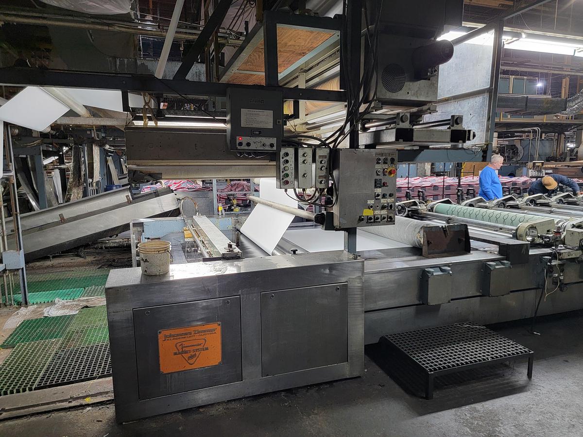 Used Zimmer RM II 77 Print Machine 89” face