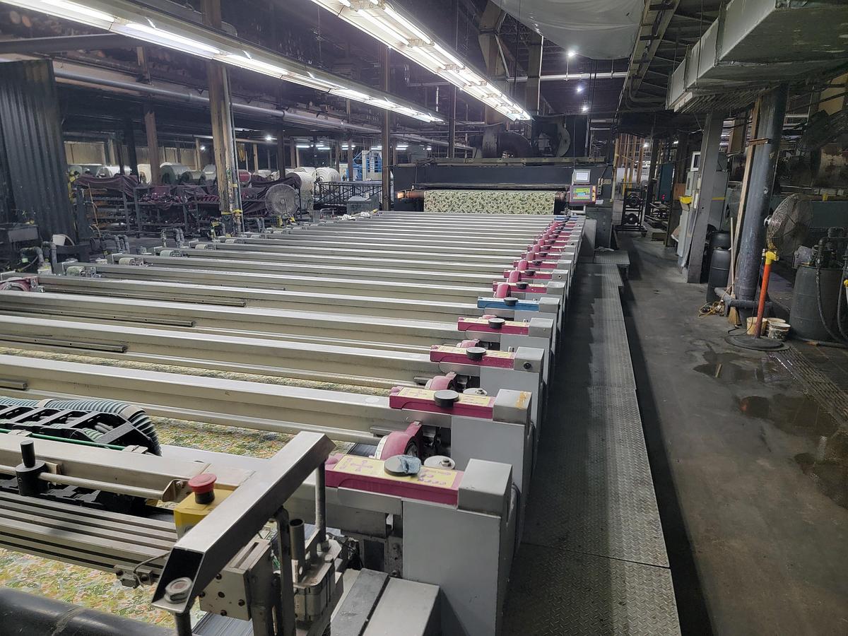 Used Stork RD Pegasus Print Machine 136” face