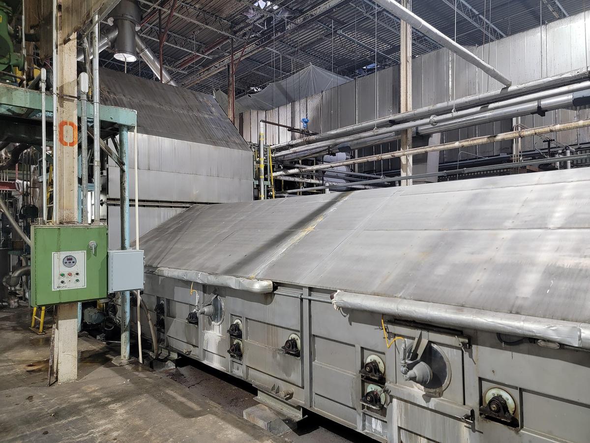 Used Morrison 3 Stage Bleach Range No. 6, 140" Face