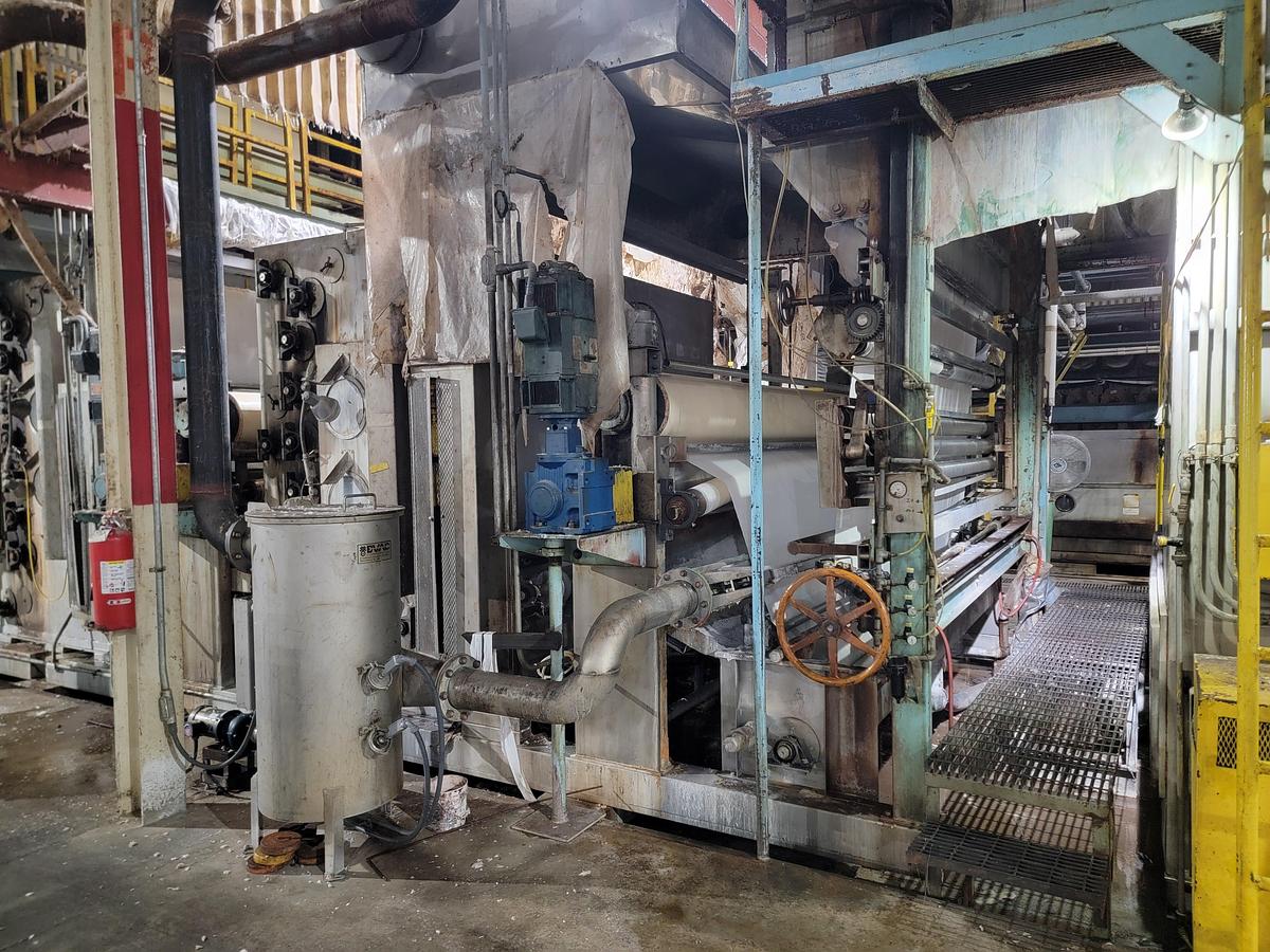 Used Morrison 3 Stage Bleach Range No. 6, 140" Face